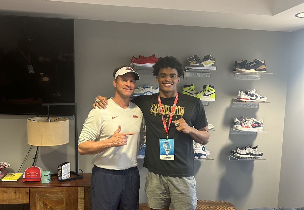 Ole Miss Football: Lane Kiffin in to see Alabama 4-star TE commit Caleb Odom