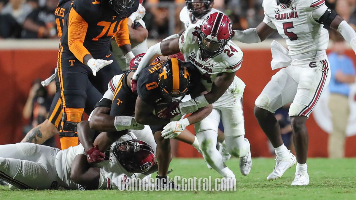 South Carolina not focused on last year, pressure at Tennessee