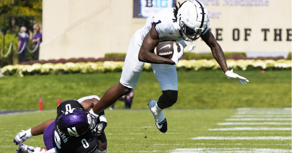 Penn State football receiver KeAndre Lambert-Smith