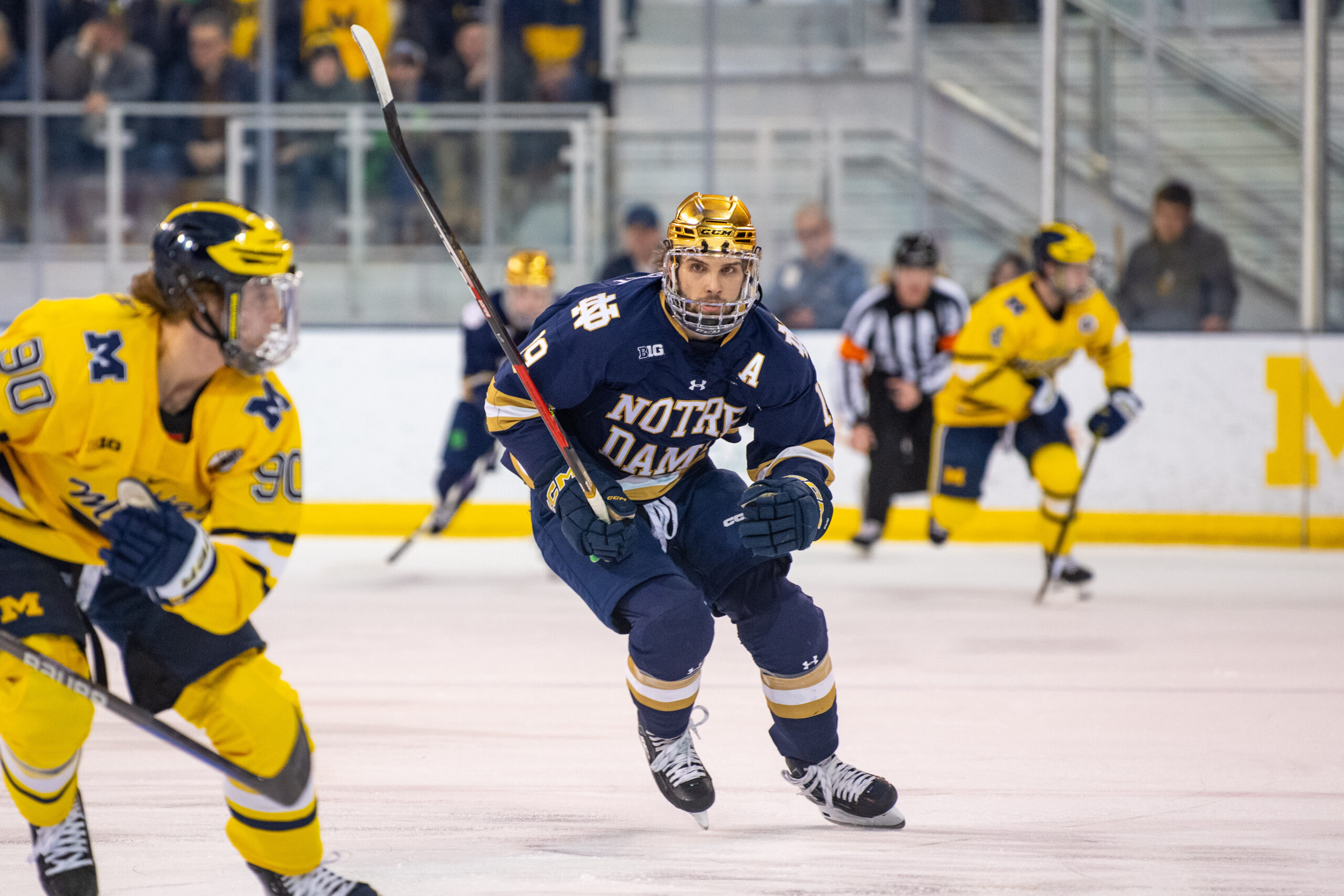 See how the Michigan hockey sweater has evolved over 97 years