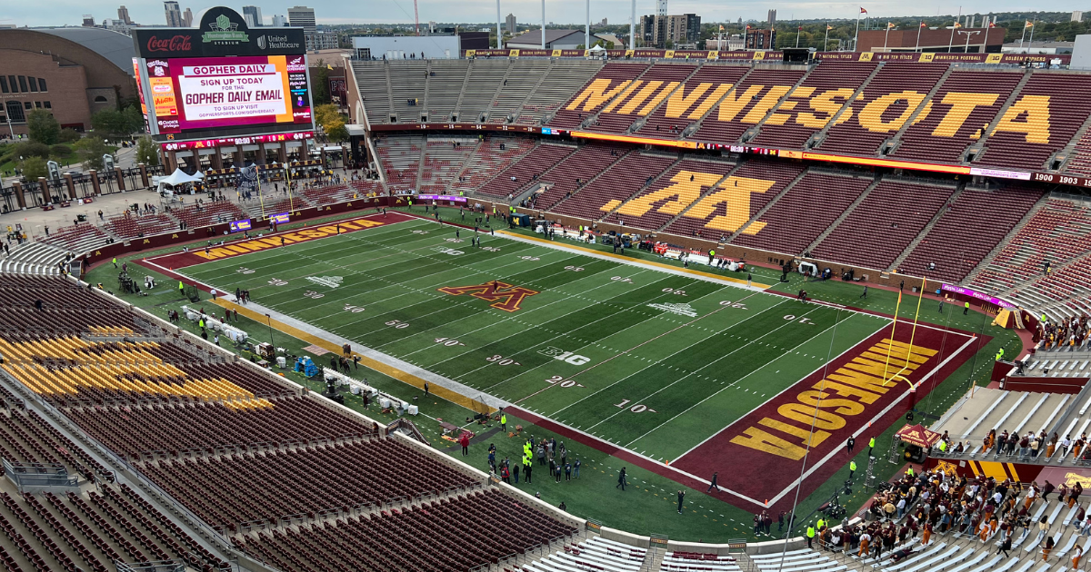 Gophers football home gets new name: Huntington Bank Stadium