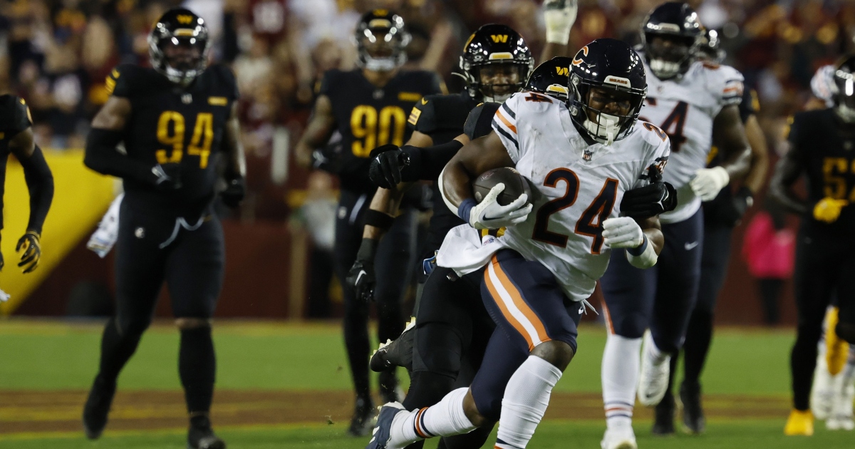 Bears' Khalil Herbert and Khari Blasingame return to practice