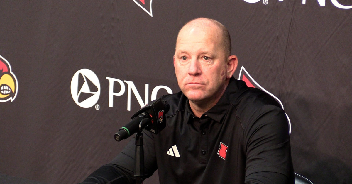 Jeff Brohm and Louisville Cardinals lose ACC college football game to  Pittsburgh Panthers