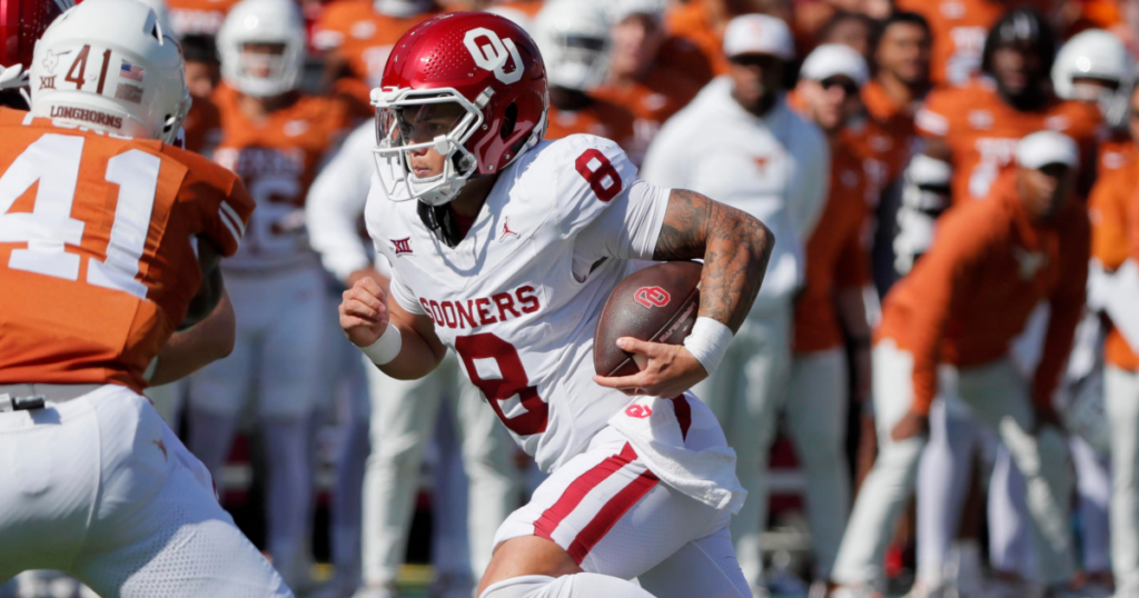 Oklahoma quarterback Dillon Gabriel