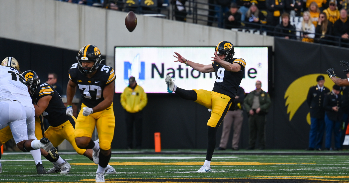 University of Iowa football players earn Big Ten recognition after