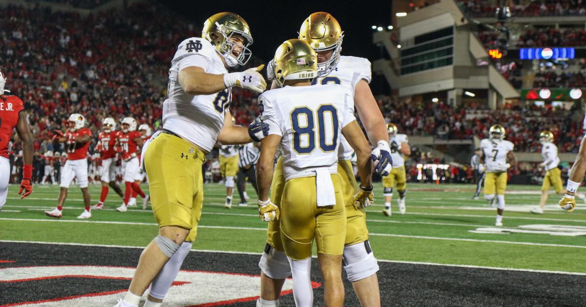 Notre Dame wide receiver Jordan Faison earns football scholarship