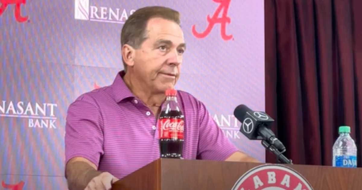 Nick Saban reveals why he lives a sober life, avoids drinking, smoking ...