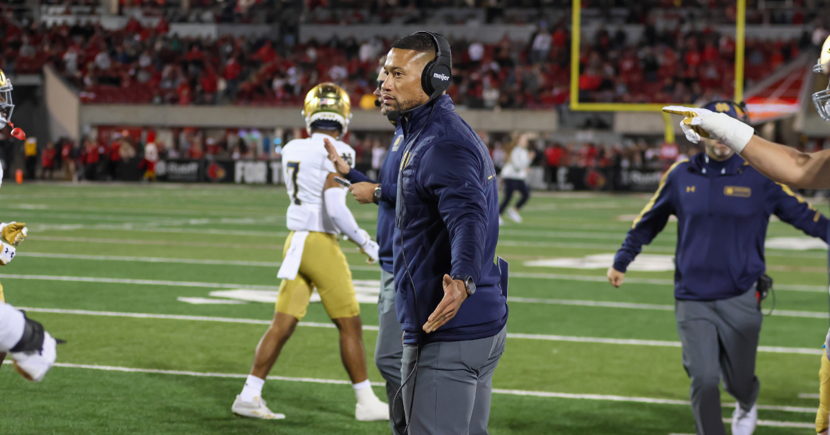 Notre Dame football, Marcus Freeman hit all the right notes in