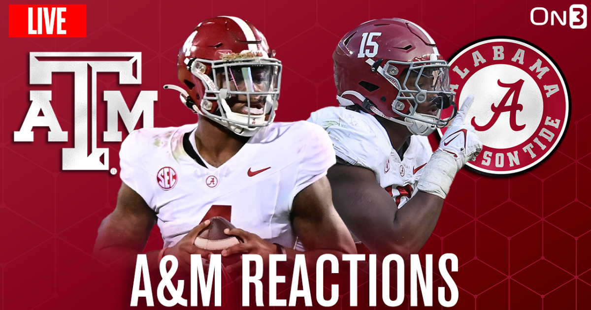 Alabama Crimson Tide Football News on Monday Night Quarterback, Alabama vs  Texas A&M