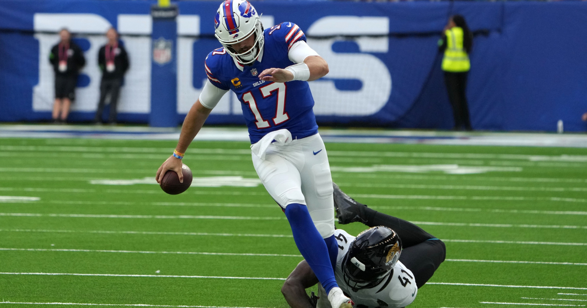 Josh Allen named to PFF's All-Week 6 team