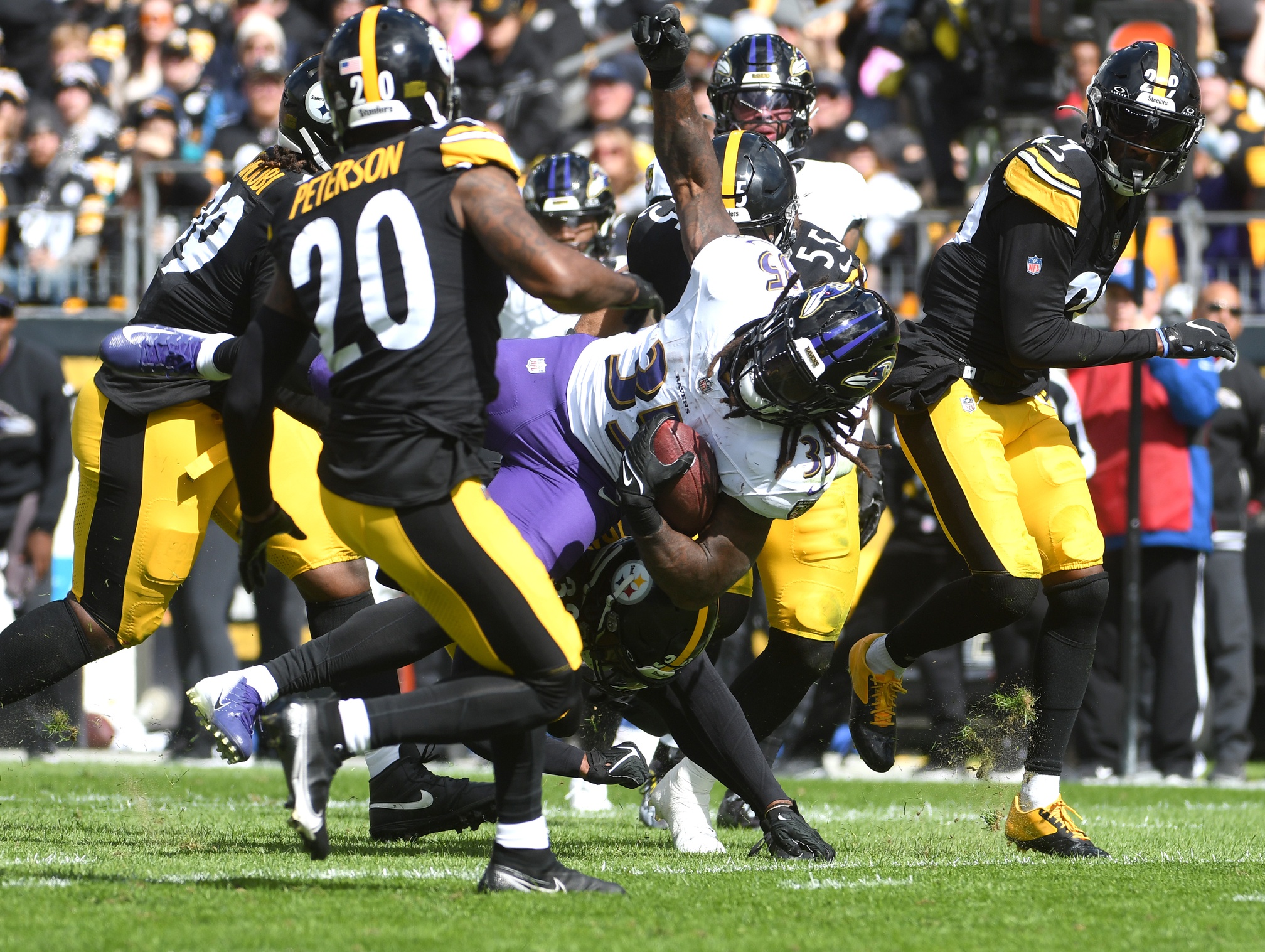 Pittsburgh Steelers vs. Baltimore Ravens highlights