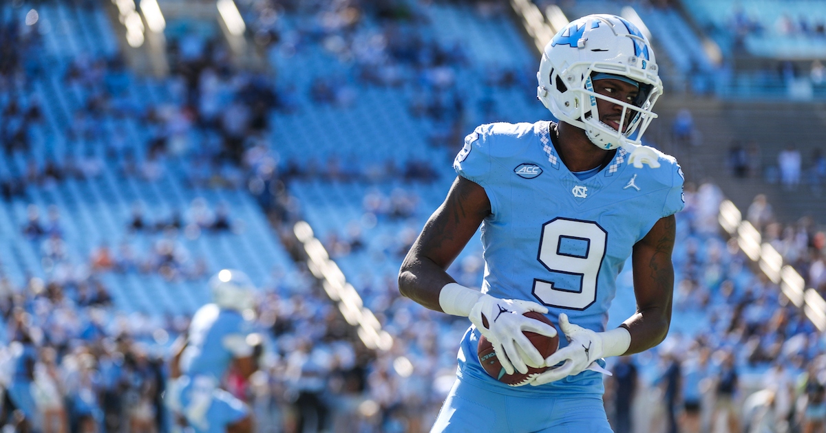 Mack Brown reacts to Tez Walker getting to make North Carolina debut