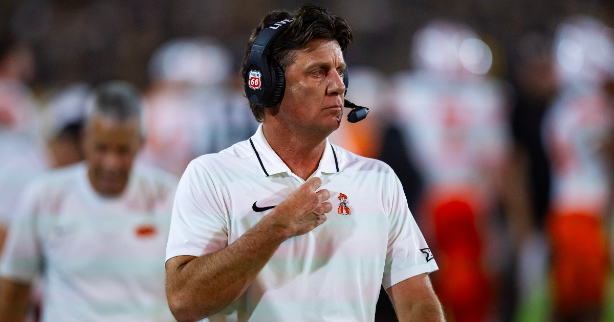 Gundy, Cowboys Preview Friday Night Matchup with Kansas State