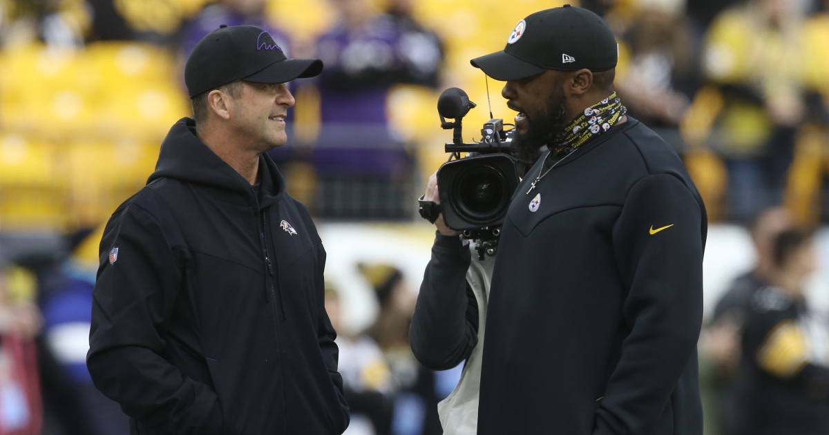 Mike Tomlin, John Harbaugh Reminisce About Early Coaching Days Before ...