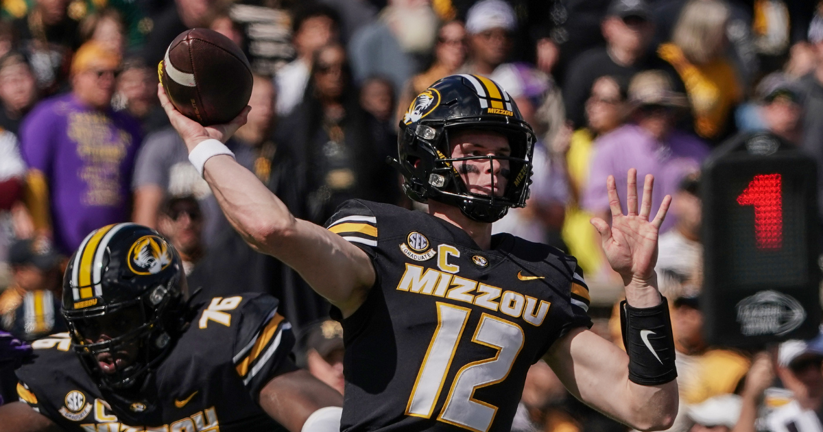 Brady Cook injury update: Missouri quarterback’s status announced for second half vs. Alabama