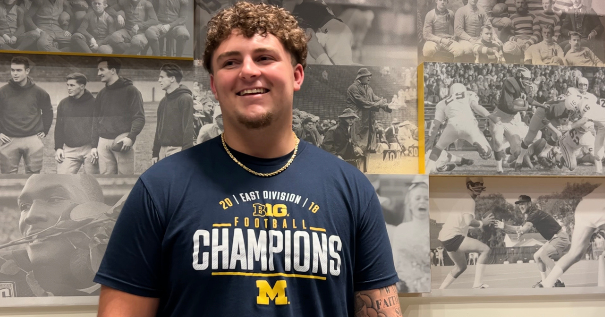 Michigan football Karsen Barnhart, Mason Graham talk preIU