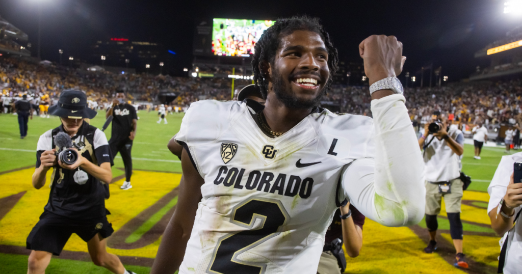 Colorado quarterback Shedeur Sanders opened up about his viral watch moment