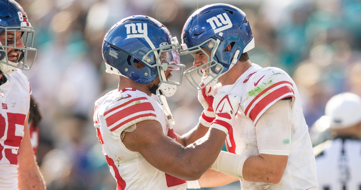 Saquon Barkley calls Giants QB Daniel Jones a 'player' HD