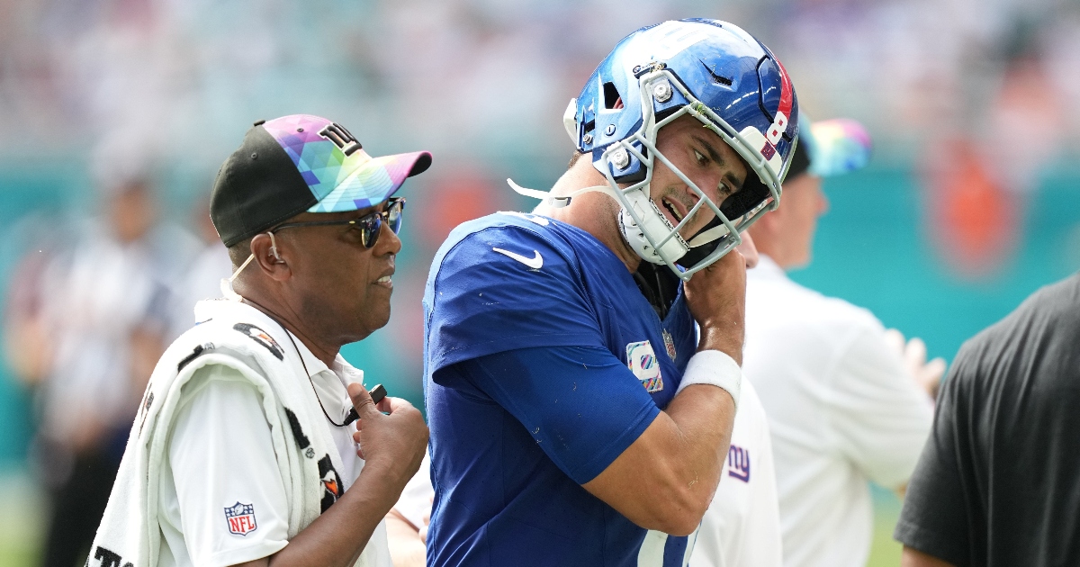 Daniel Jones injury update: Giants QBs Jones, Tyrod Taylor both