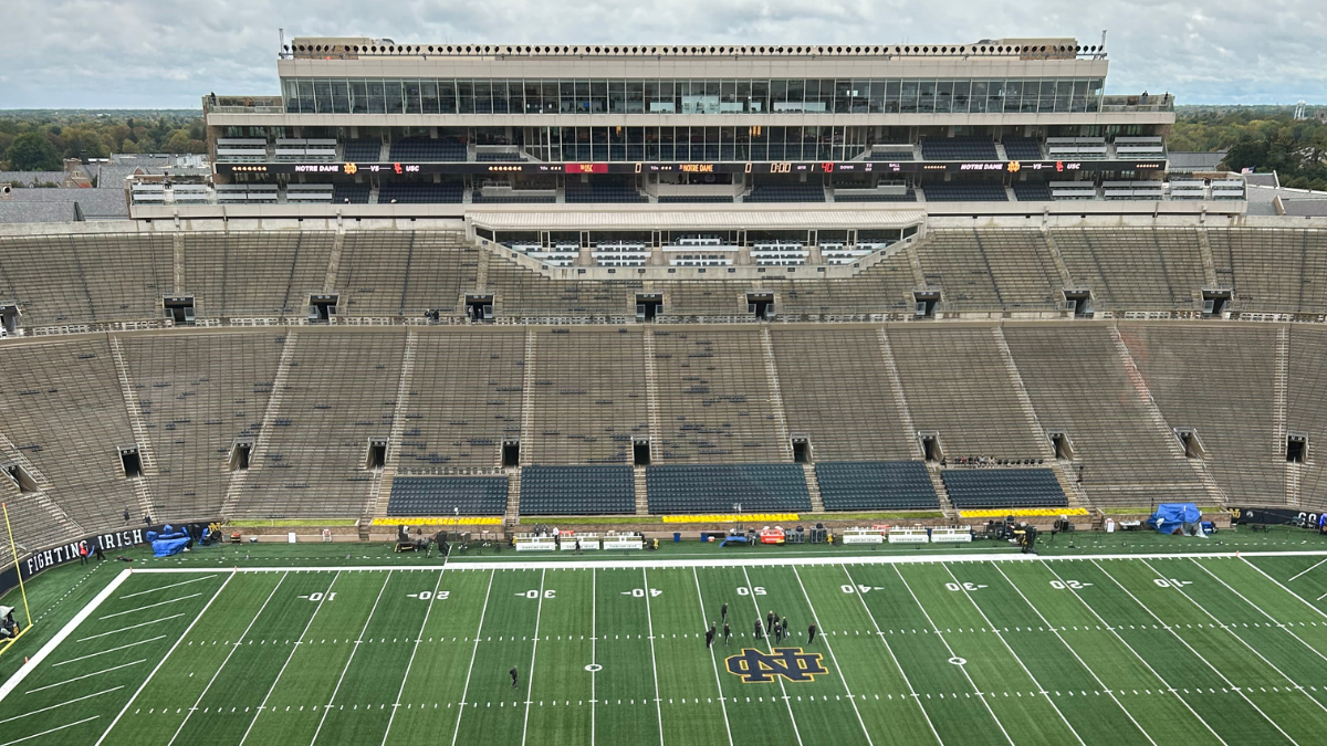 USC and Notre Dame: WeAreSC From the Press Box