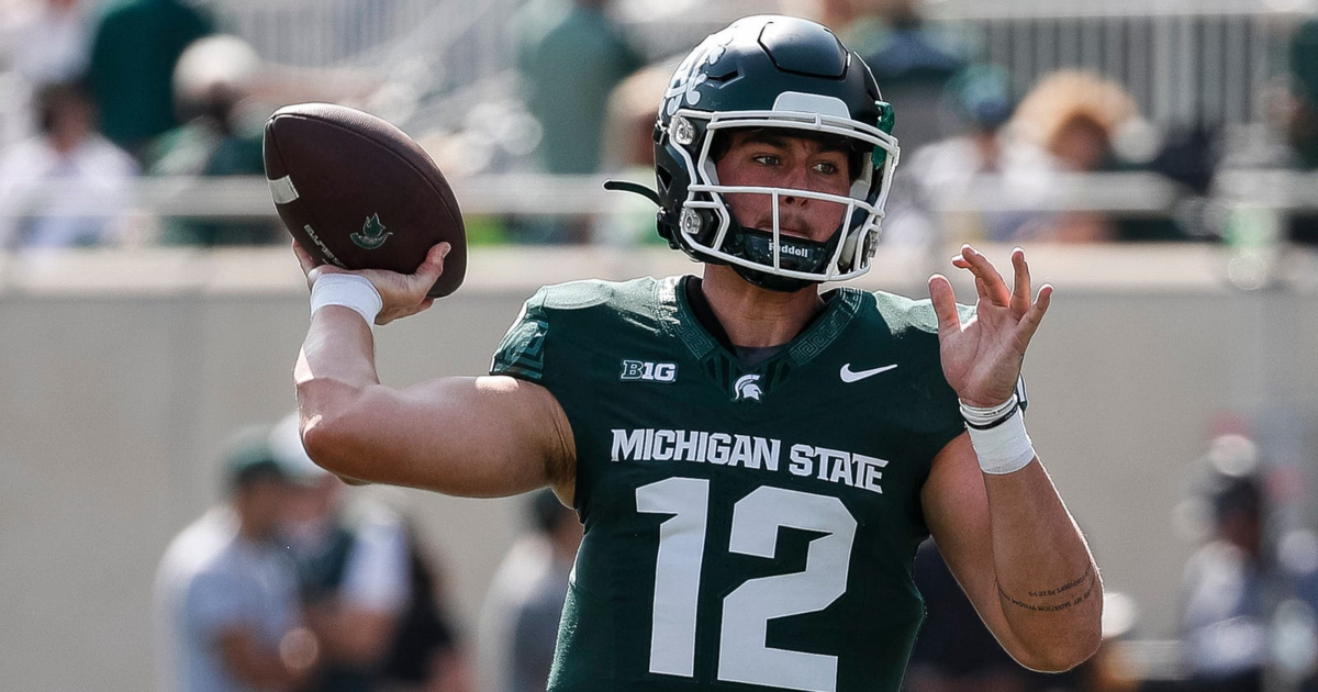 Harlon declares Katin Houser as Michigan State starting