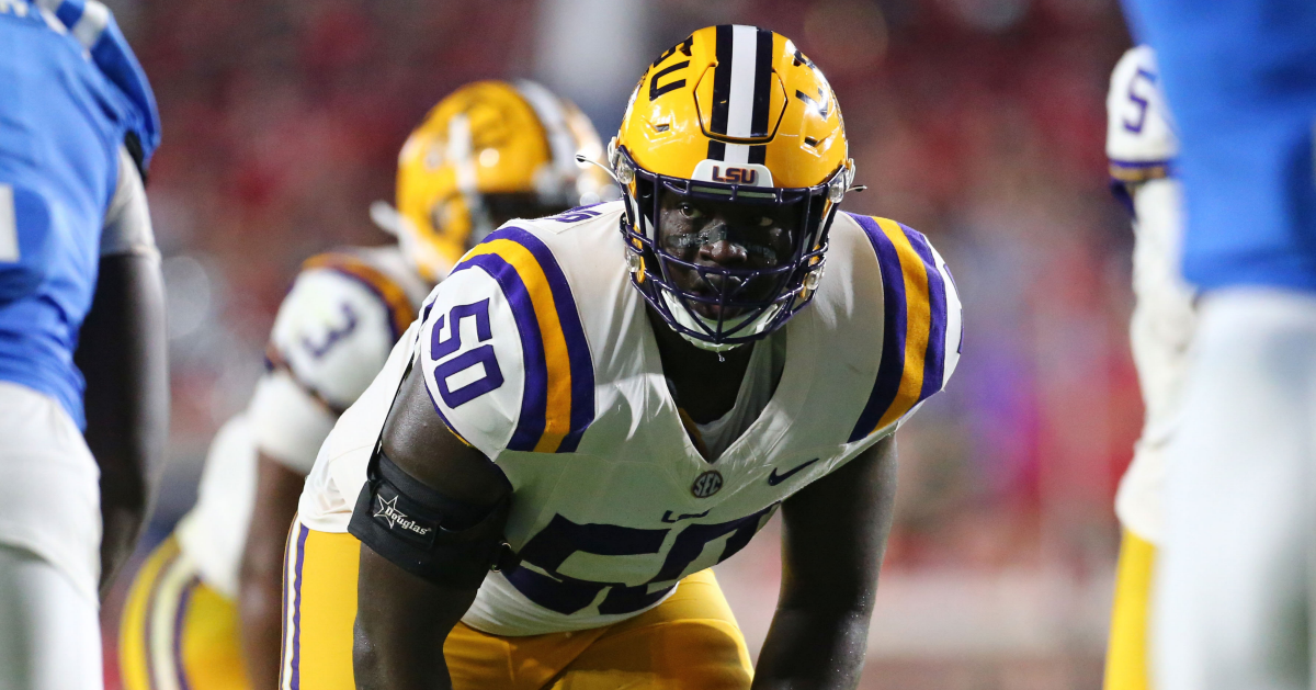 LSU Tigers OL Emery Jones Jr. selected in 2025 NFL Draft