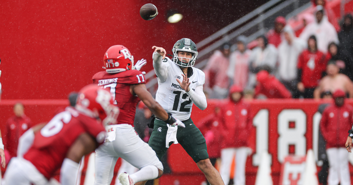 Michigan State QB Katin Houser ready for more after first start