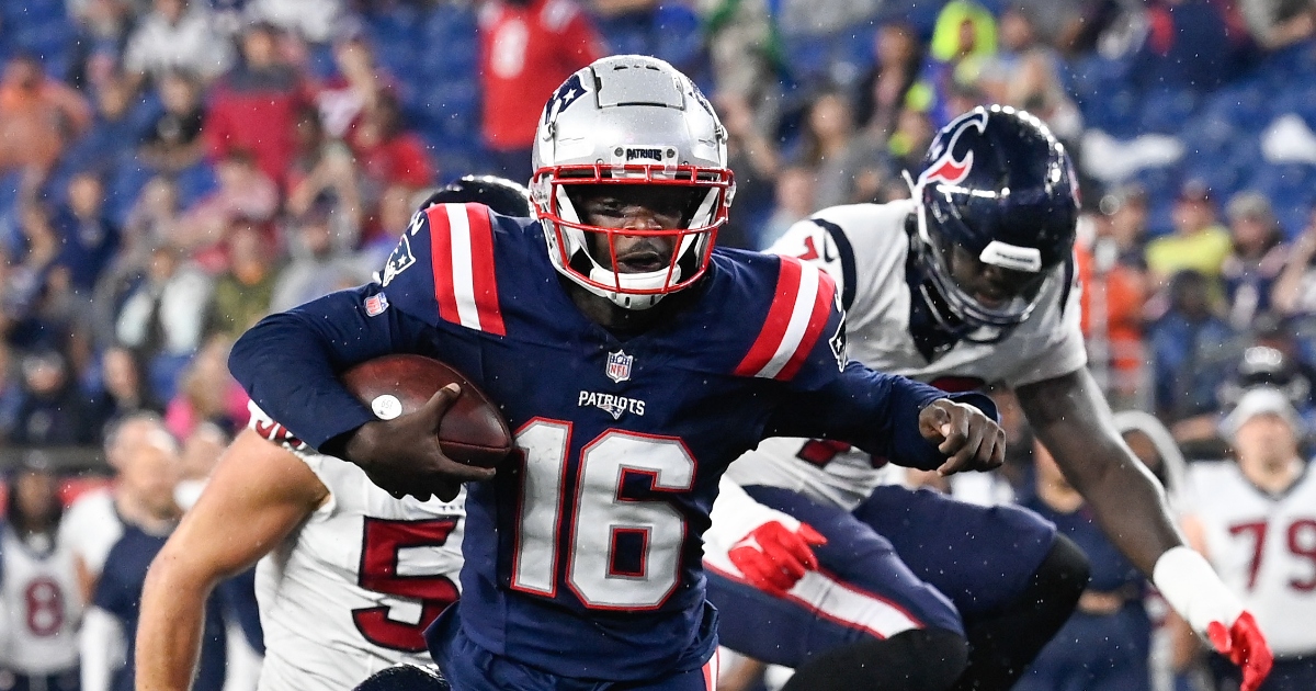 Patriots Promote Malik Cunningham To Active Roster As Mac Jones Woes ...