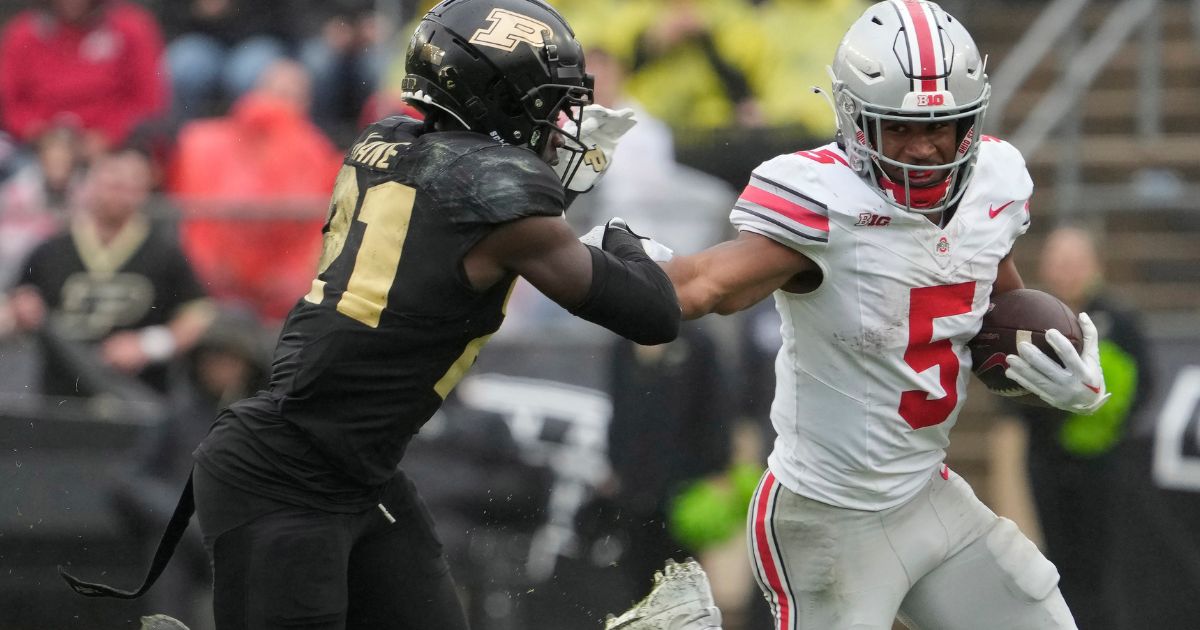 Ohio State: RB Dallan Hayden Answers The Bell At Purdue