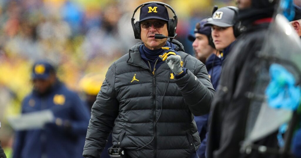 michgan-head-coach-jim-harbaugh-claims-team-keeping-november-mindset-versus-state-spartans