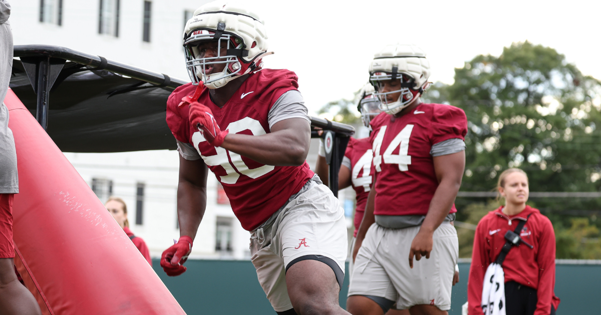 Sights, Sounds From Alabama's Monday Practice Of Vols Week