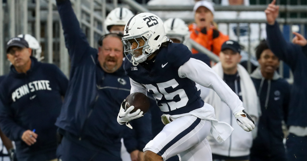 Penn State cornerback Daequan Hardy proved his value as a punt returner on Saturday