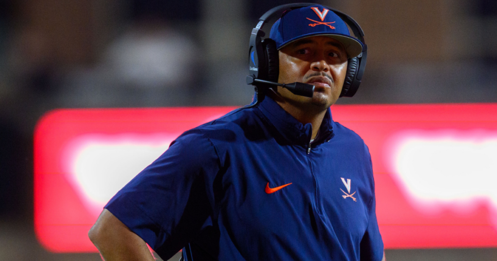 Virginia HC Tony Elliott