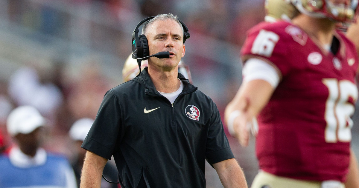 FSU ACC Championship Game: Mike Norvell Evaluates Brock Glenn and Offense Performance in First Half