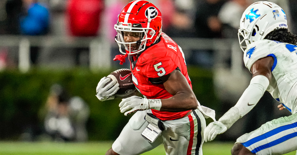 Georgia Wide Receiver Rara Thomas Enters Ncaa Transfer Portal On