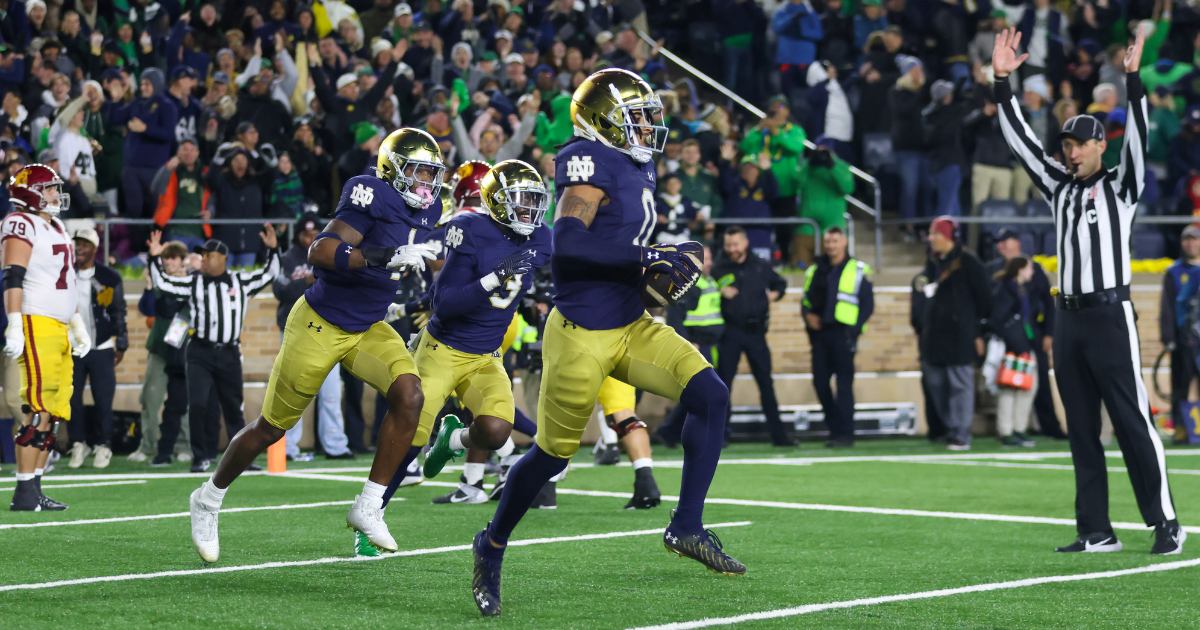 Where Notre Dame football ranks in 2024 national position group rankings