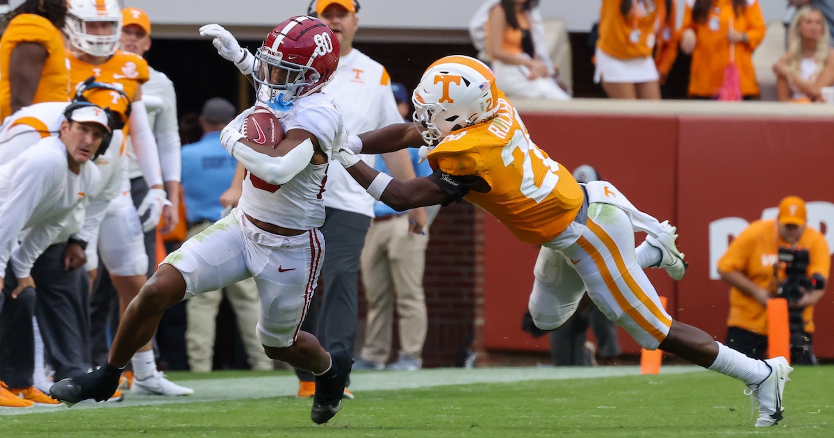 Alabama vs. Tennessee point spread: Picking Crimson Tide vs. Volunteers