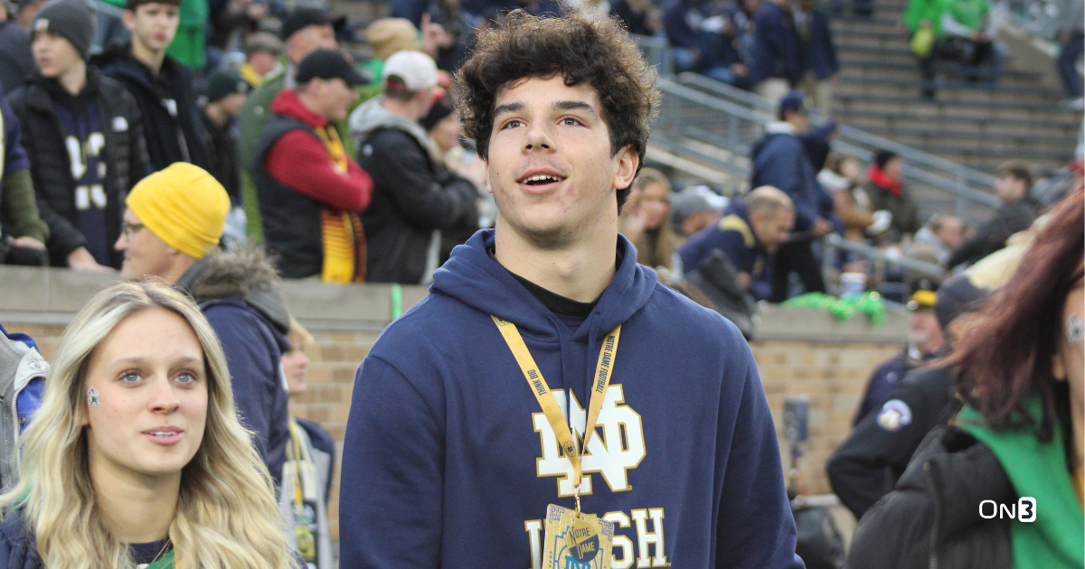 2025 EDGE/LB Dominik Hulak recaps first Notre Dame game visit