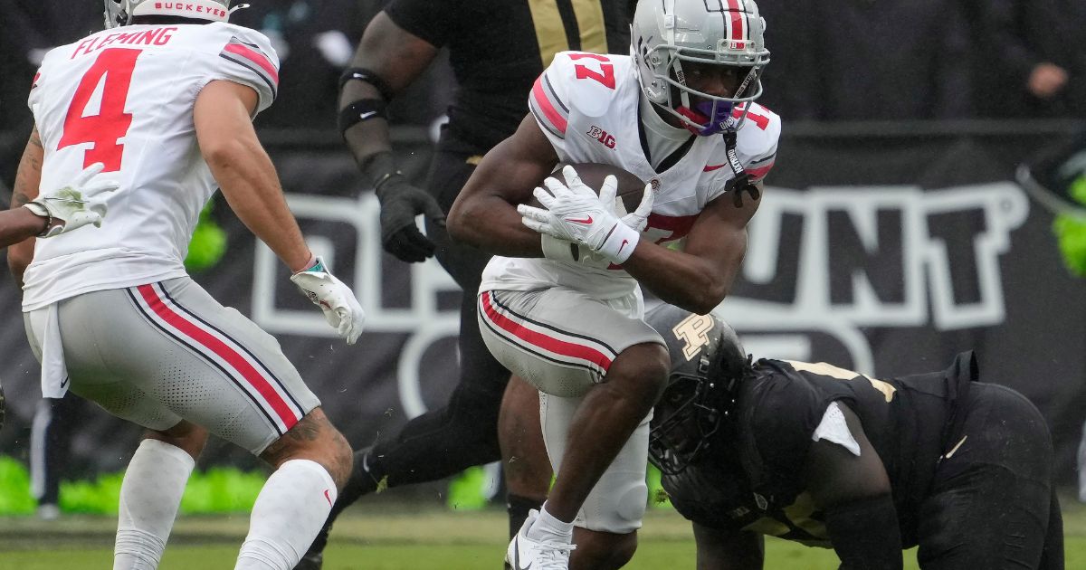 Ohio State: Carnell Tate Growing Into Expanded Role For Buckeyes