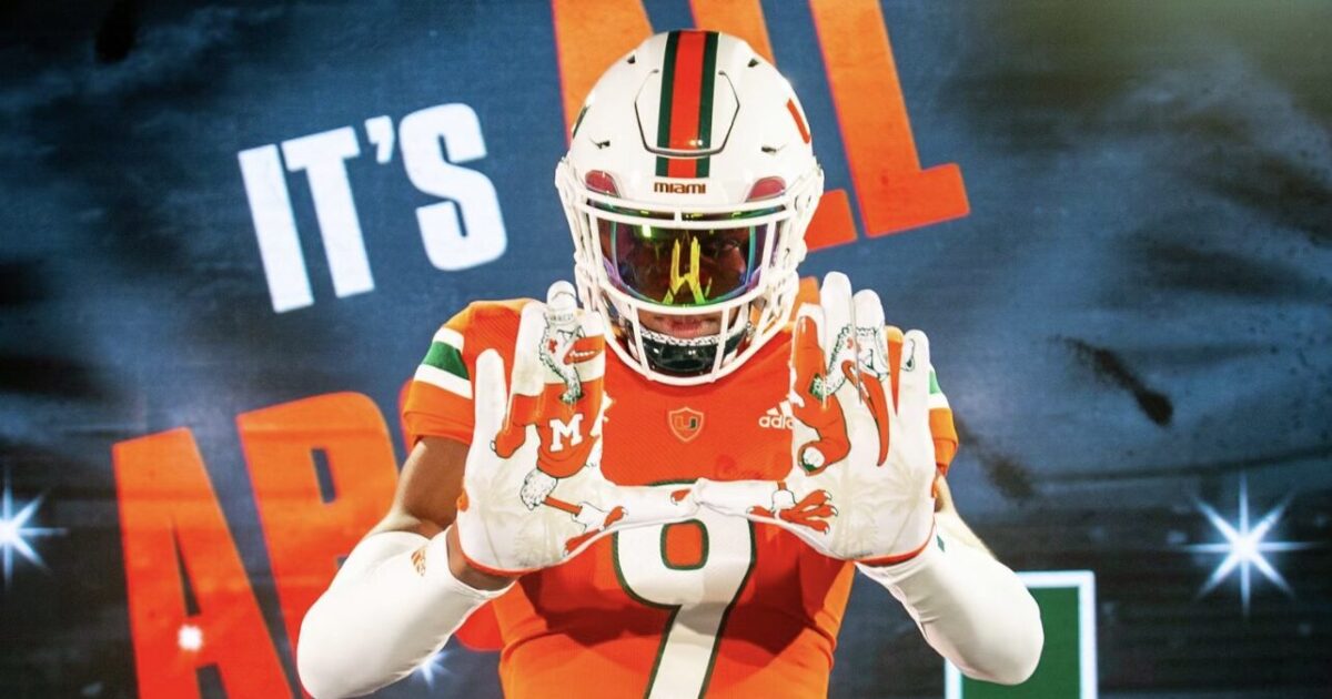 4star EDGE Booker Pickett commits to Miami Hurricanes On3