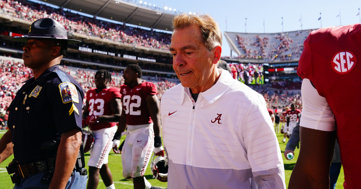 Nick Saban enjoying life as Alabama enjoys strong stretch