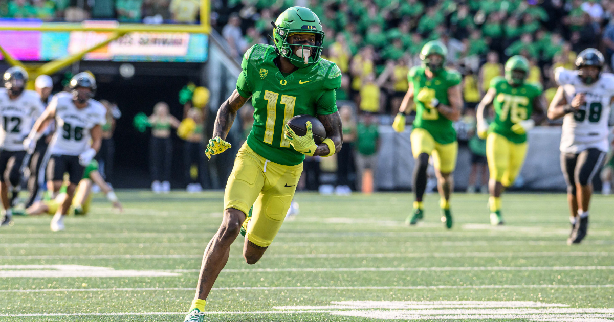 Oregon Receiver Troy Franklin Lands Inside Mel Kiper Jr.'s Updated 2024 ...