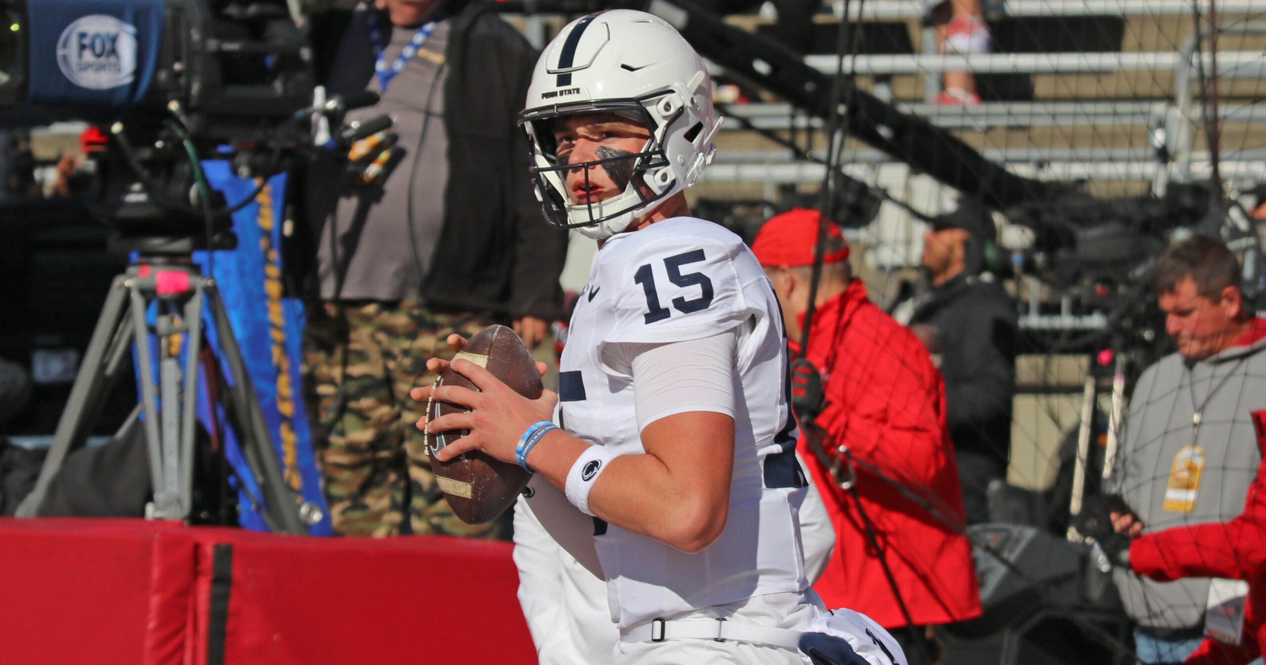 Watch Penn State QB Drew Allar's Emotional Postgame Press Conference ...