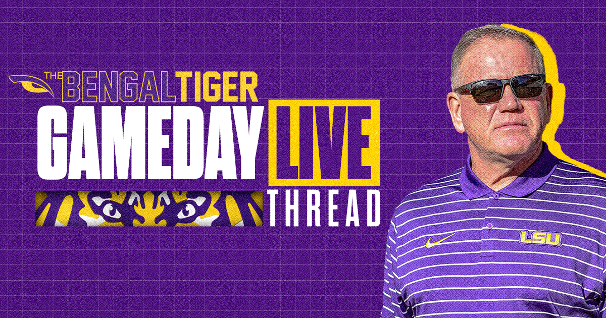 The Bengal Tiger LIVE THREAD LSU vs. Alabama On3