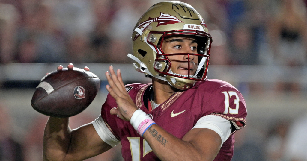 Florida State quarterback Jordan Travis opened up on the win against Duke