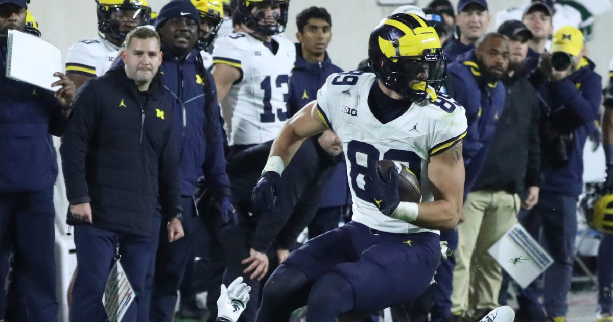Michigan football Snap counts, PFF grades from MSU win