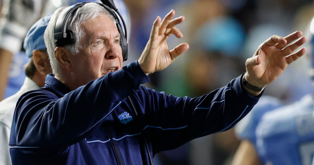 North Carolina HC Mack Brown