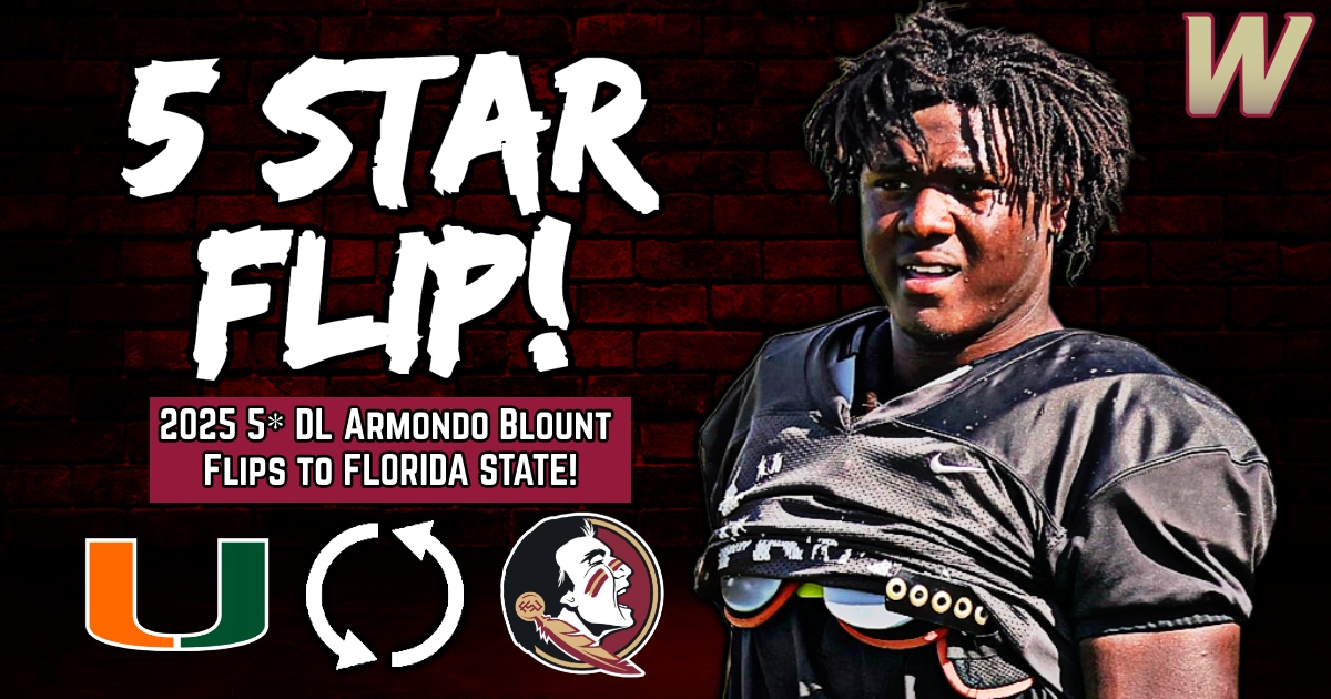 5star Armondo Blount flips commitment from Miami to Florida State