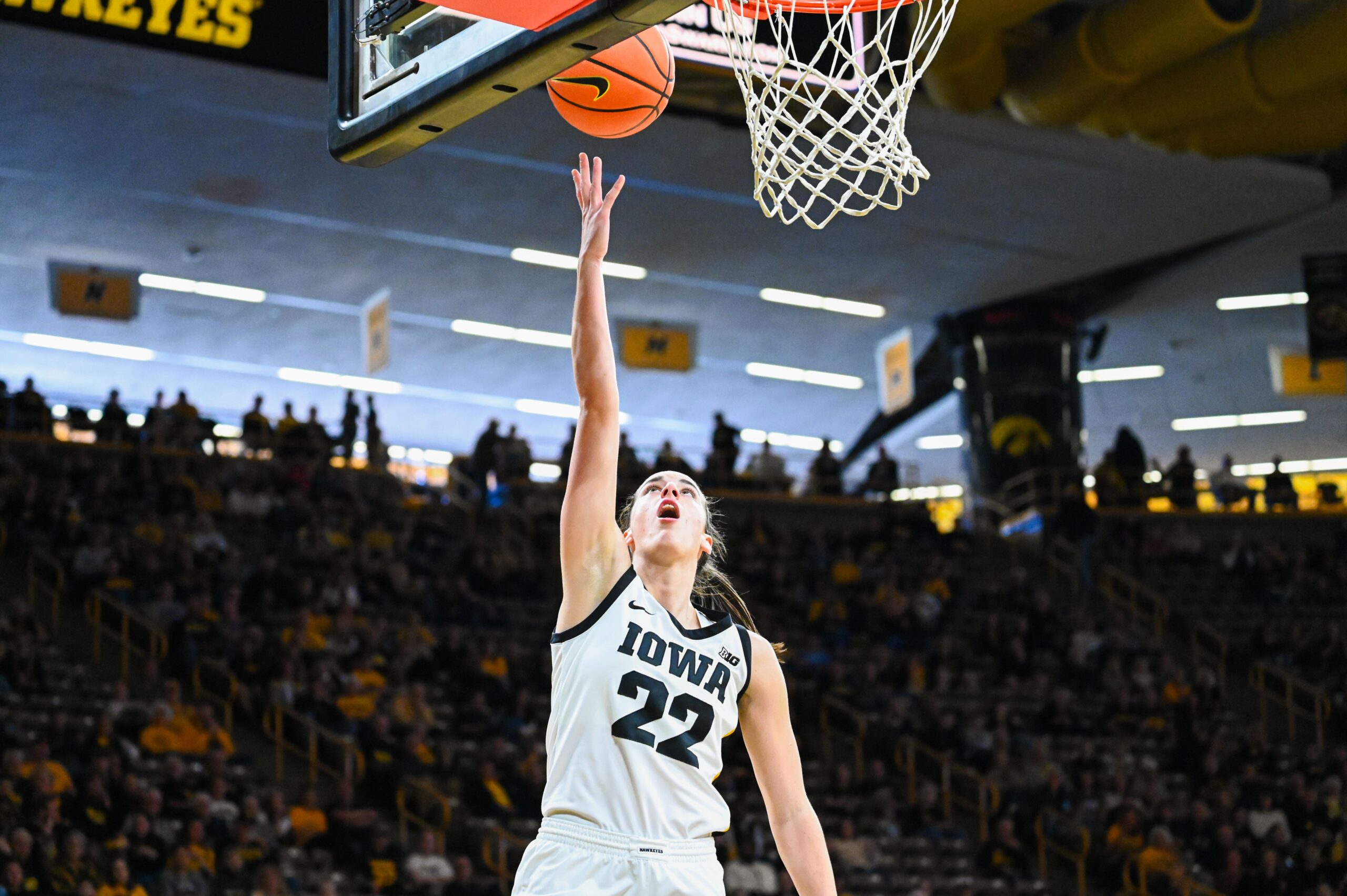 Caitlin Clark was named Big Ten Player of the Week