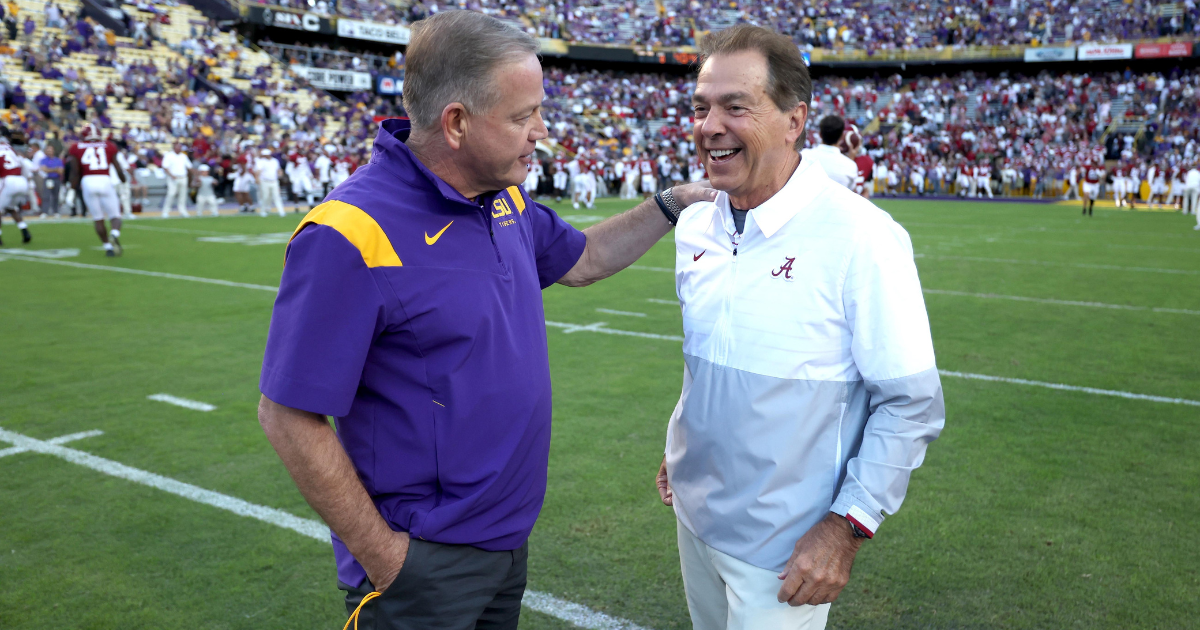 Alabama Vs. LSU: Week 10 Kickoff Time, TV Channel Announced